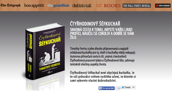 4hbapp's tweet image. #4HourChef now translated into Czech by @janmelvil melvil.cz/kniha-ctyrhodi… @tferriss