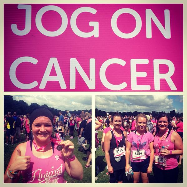 <a href="/RaceForLife2014/">race for life</a> #Cardiff #JogOnCancer #AllForAGoodCause 🏃🏃🏃 Thanks for supporting <a href="/ShaunDavies23/">Shaun Davies</a> &amp; <a href="/steffcharles/">steffan charles</a> 💗