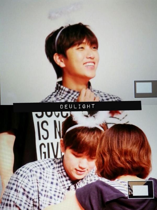 Deulight_com's tweet photo. 140720 인천 팬사인회 SANDEUL♥ 천사님..?😇 #SOLODAY http://t.co/3nUnFDSvQf