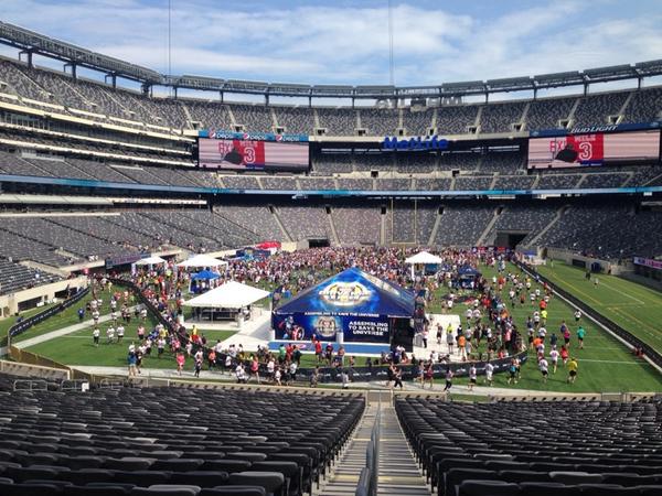 Another great day at the NBC 4 and NY Giants health and fitness expo. Come visit the Fight For Mike booth