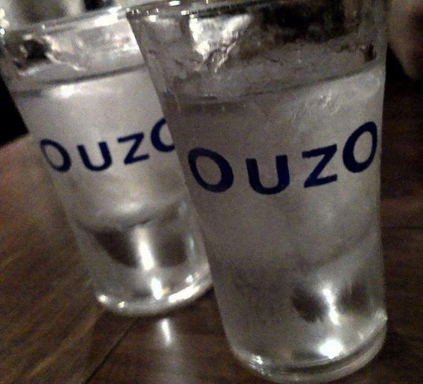 Als ie maar ijs- en ijskoud is! #ouzo