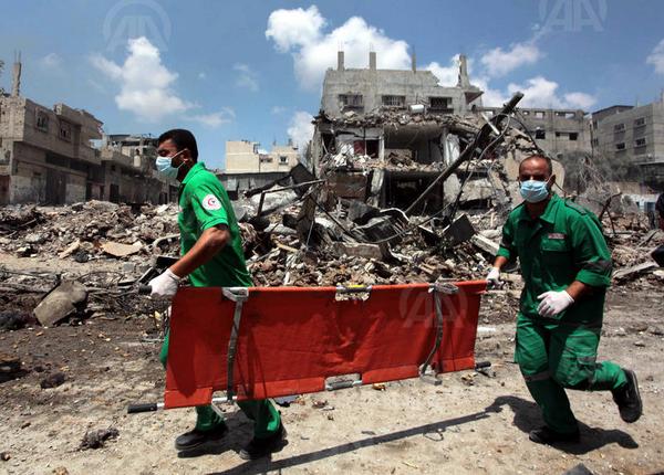 Reporter AA u užasu Suaciyye: Tijela ubijenih na ulici, pola naselja je izgorjelo #AA #Gaza