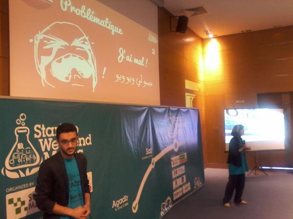 Startup_Morocco's tweet photo. #pitch #startup @LifeUp_App @almaach @kimochi196 @abdulmshaheed @BermakiRima @emmalarni #swrabat #startupmaroc http://t.co/XADmpUGge8