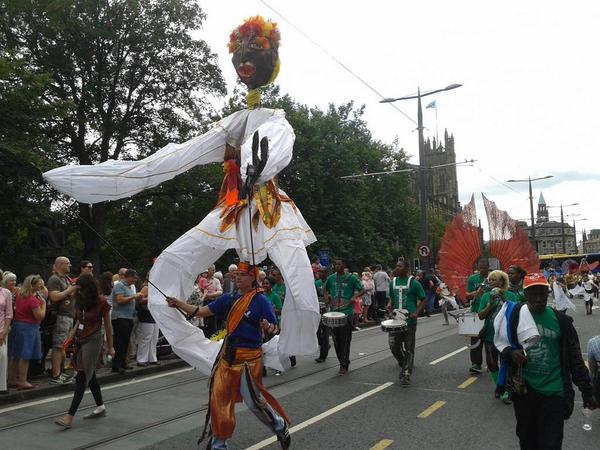 aboutEdinburgh's tweet image. Great time at street carnival.