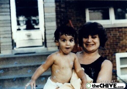 PhantomImages's tweet image. A famous photograph of a woman and her child with an elderly woman and her dog in the window.