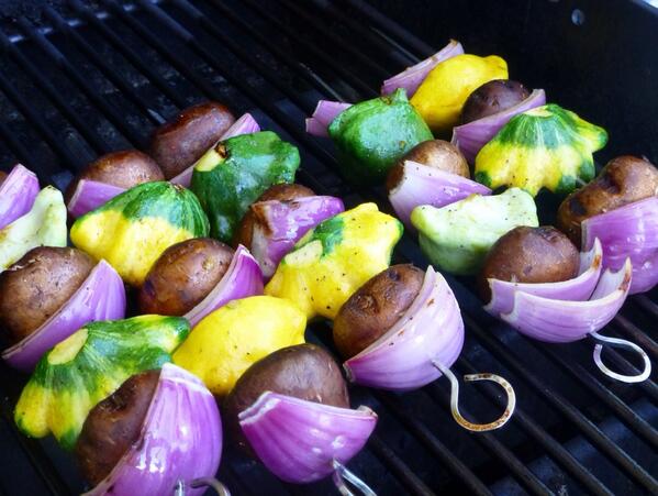 MikasBBQ's tweet photo. Veggie spear anyone? Especially Liza 😊 #MikasBBQ http://t.co/cua6Oio3ge