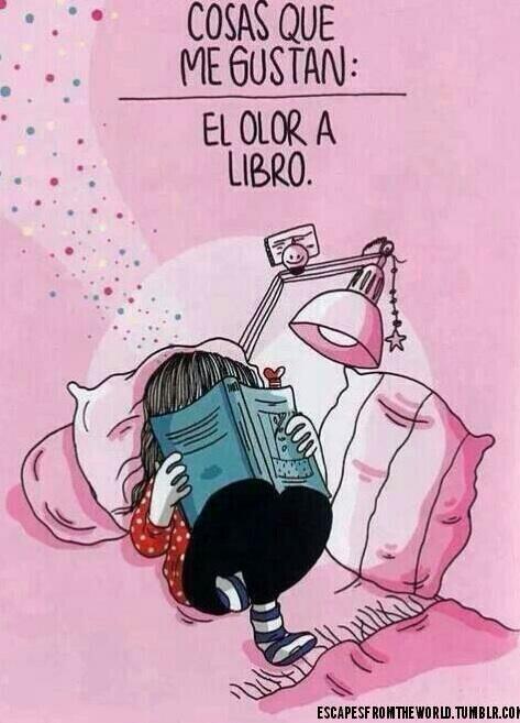 No hay nada como el olor a libro nuevo