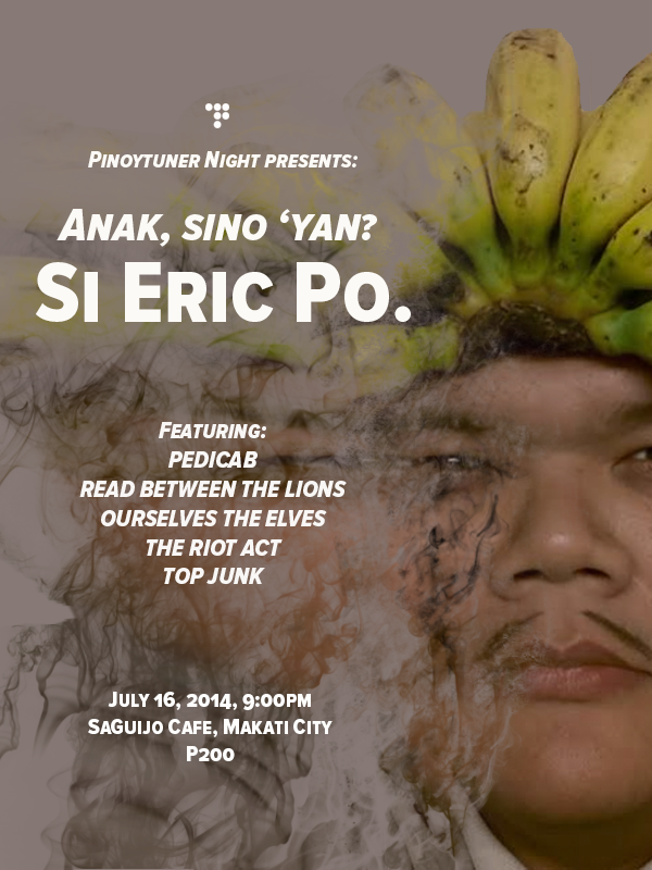pedicabmanila's tweet photo. This Wednesday (July 16) at @SaguijoOfficial! With @LionsReadLions, @top_junk, @ourselves_elves, and The Riot Act! http://t.co/Irrpsr3Ds6