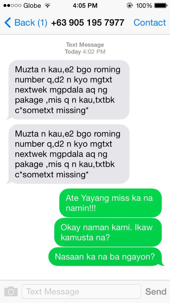 ItsACsLife's tweet photo. Sige papatulan kita ah #textscammer http://t.co/S6g29MMqpq