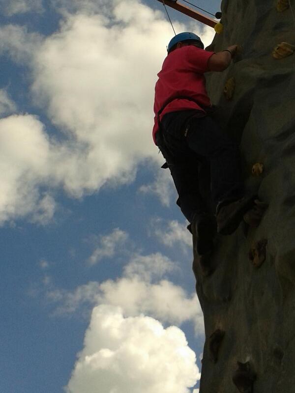 Janice__Grant's tweet photo. #kentscouts County Commissioner has been driven up the wall. http://t.co/8VTa4v3BYx