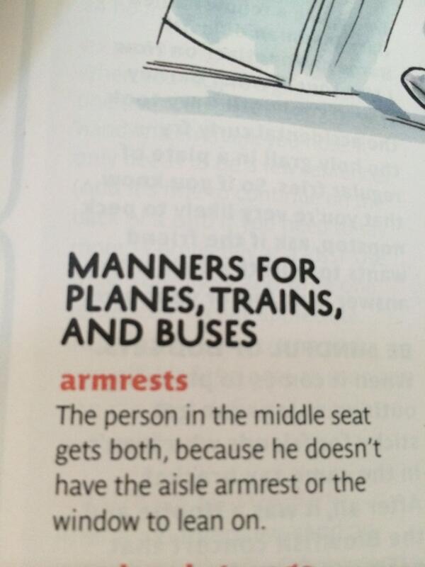 LGonitzke's tweet photo. Thank you @RealSimple for putting out travel etiquette! This is a must read for everyone! #traveletiquette http://t.co/r7uHbjcvVz