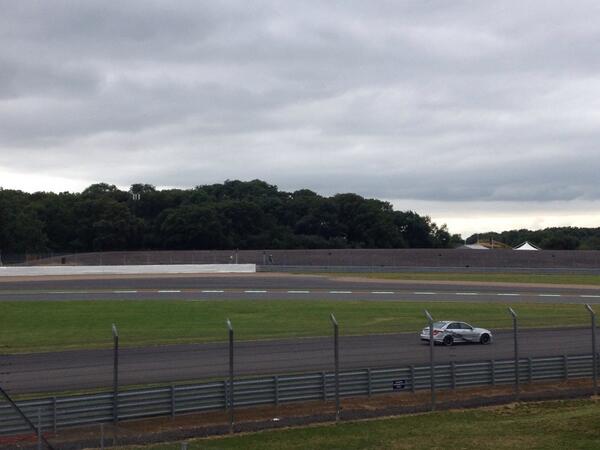 FormulaStudent's tweet image. Mark Hunt #president @IMechE experiencing #AMGatsilverstone #FS2014