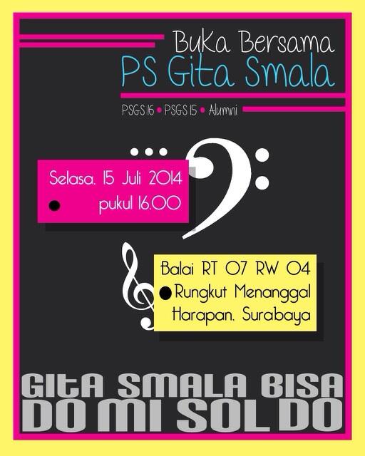 Be there mba mas semua ditunggu kehadirannya ya^^