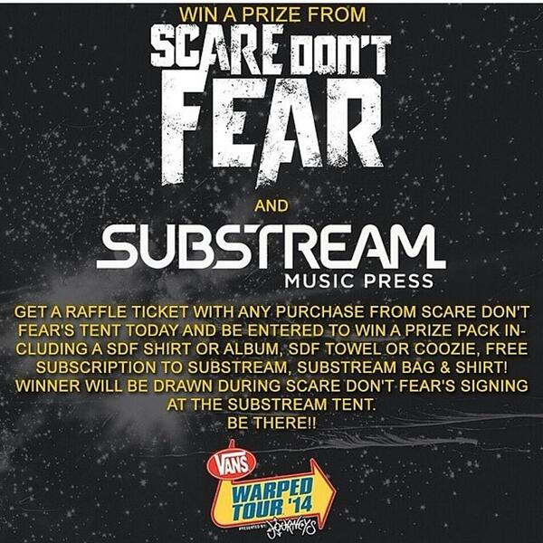 ChrisJungles's tweet image. We're doing a raffle and a signing at the #Substream tent today. 345 come by!