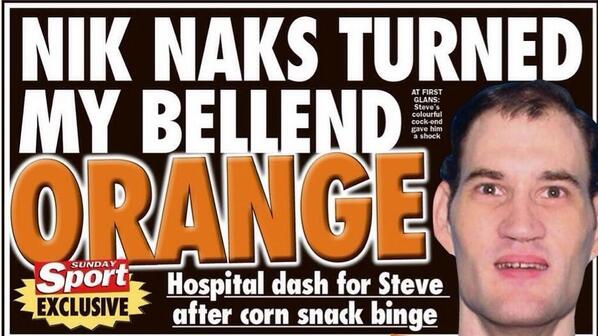 AJ_Howarth's tweet image. Best. Headline. Ever. #lolage