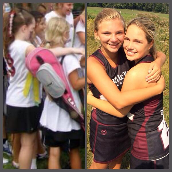 hunterbmorris's tweet image. #sendbacksunday with my best friend. From our first year together to our last. 💗👯