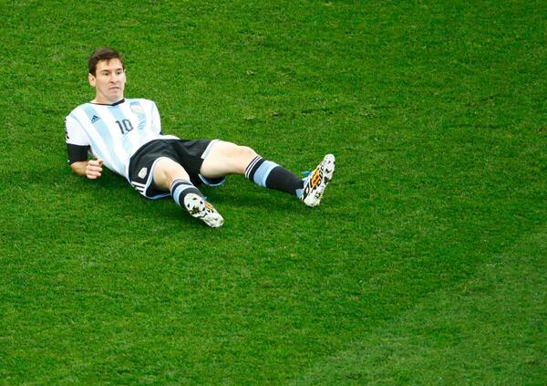 ANSWER 2: Lionel Messi has never scored in any of the 6 World Cup knockout matches he has played in. #ARG