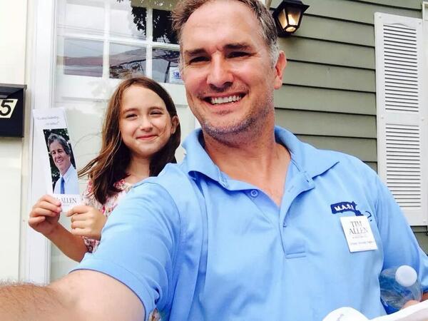 timallen2014's tweet image. Big thanks to Rick and Madeline for knocking doors with us today in Ward 6 #spfldma #1sthampsen