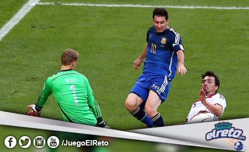 JuegoElReto's tweet photo. ¡FINAL! #GER y #ARG empatan 0-0 y se irán al tiempo extra. http://t.co/hwKP1eNT0u