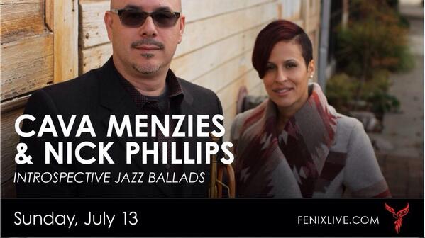 <a href="/Cava_Nick/">Cava & Nick</a> TONIGHT at Fenix 6:30pm! fenixlive.com <a href="/trumpetnick/">Nick Phillips</a> @cavamenzies #MomentToMoment