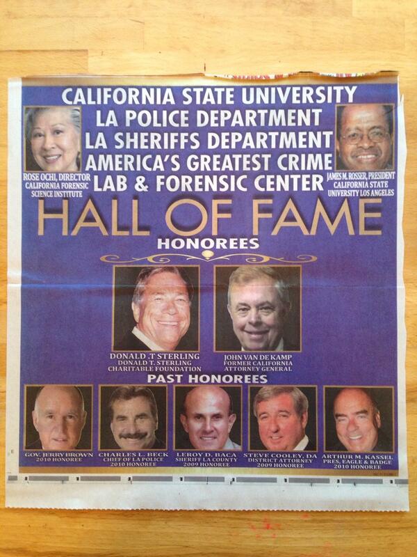 DailySterlingAd's tweet photo. #sterling - will pay for you to build a hall of fame (&amp; put him in it) http://t.co/ocx9pNnyXa