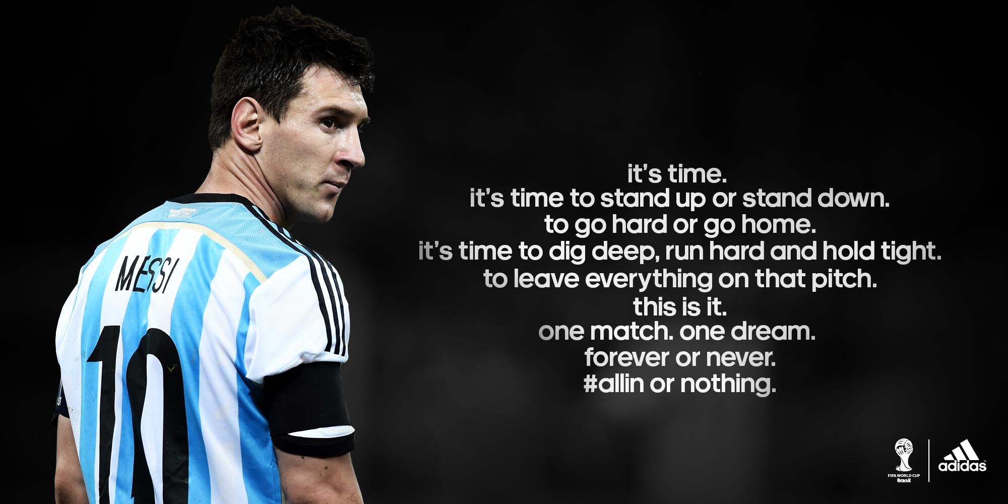 Team Messi on Twitter "Leave everything on that pitch. This is it, Leo