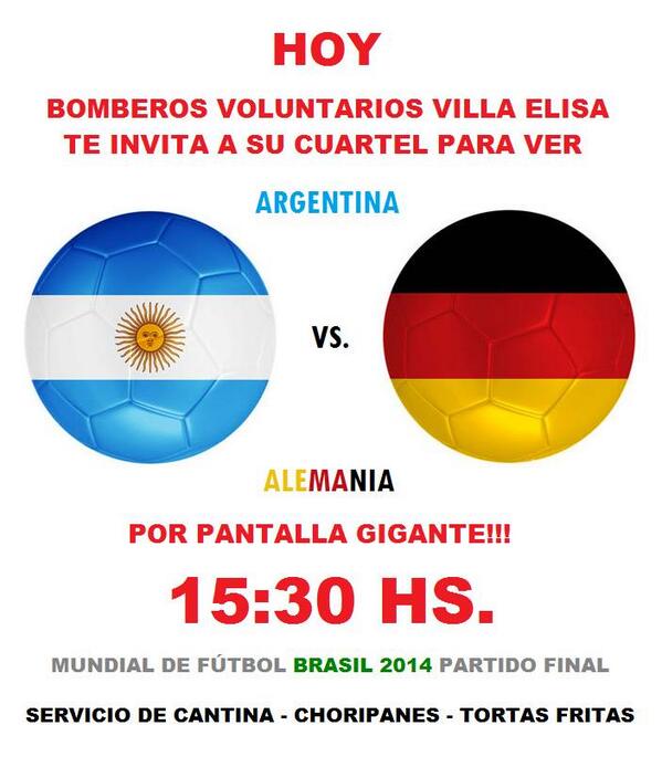 bomberosvelisa's tweet photo. BOMBEROS ES MUNDIAL 
ENTRADA LIBRE Y GRATUITA!!! @javierecheveste @turismoelisa http://t.co/gia8uRivsl