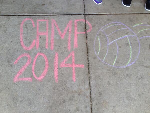 SAUvball's tweet photo. Camp week!!! http://t.co/iPacRMpJDp