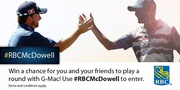 Graeme_McDowell's tweet photo. RT and this could be you! #RBCMcDowell #RBCGolf4Kids http://t.co/JadGAlKamU