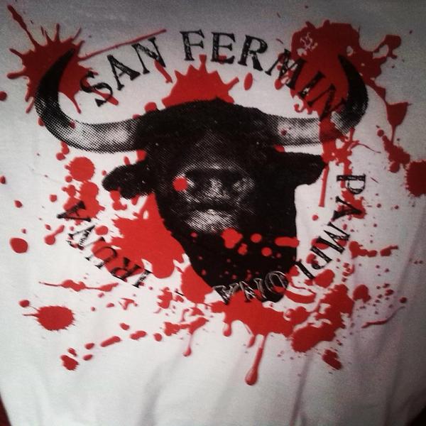 josueee69's tweet photo. Ya en casa despues del finde en Pamplona #viva#sanfermin#2014 http://t.co/B7sUqnVTvA