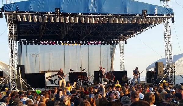 Crowd shot from last night.