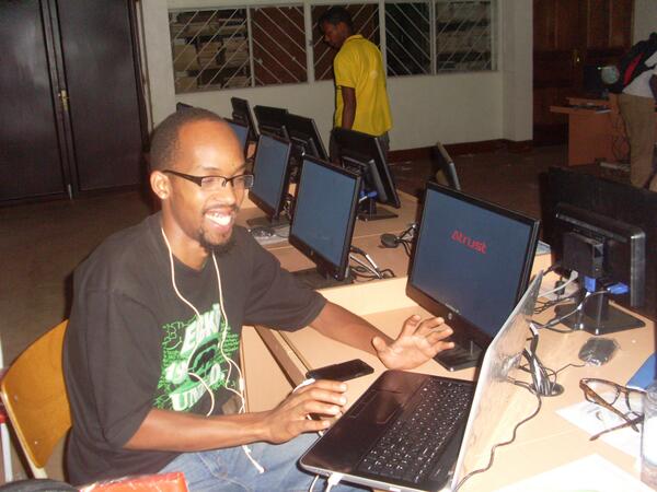 Giraict's tweet photo. GiraICT Technicians in Lycee De Kigali http://t.co/hoyUQCND9l