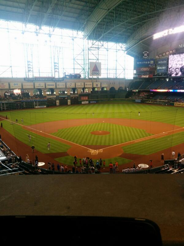 Series finale in Houston. The the break.