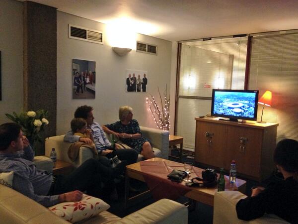 jilloherlihy's tweet image. All settled in in the green room for Dads last #OkieDoke