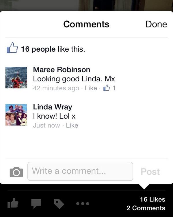 nicoleRBwray's tweet photo. mum's a little full of herself after 16 likes on fb... http://t.co/Epuxh3bPHf