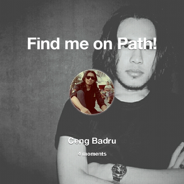 Bads07's tweet photo. Find me on #Path now! Go to: http://t.co/EJ5tG0PjHo! #thepersonalnetwork http://t.co/xehRtFZ3iV