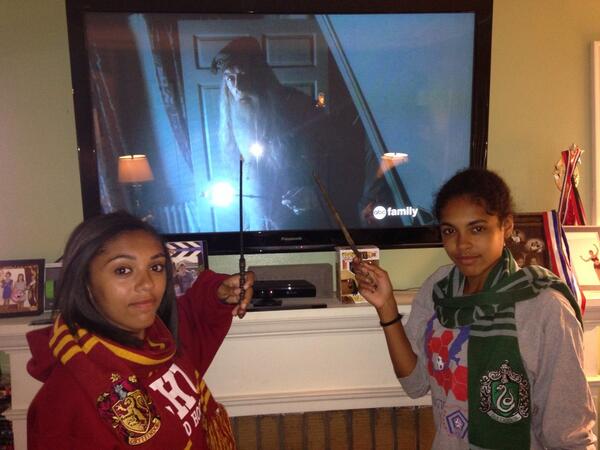 925Keith's tweet image. And we never thought they'd use their wands #PotterheadWeekend #Potterhead @ABCFamily