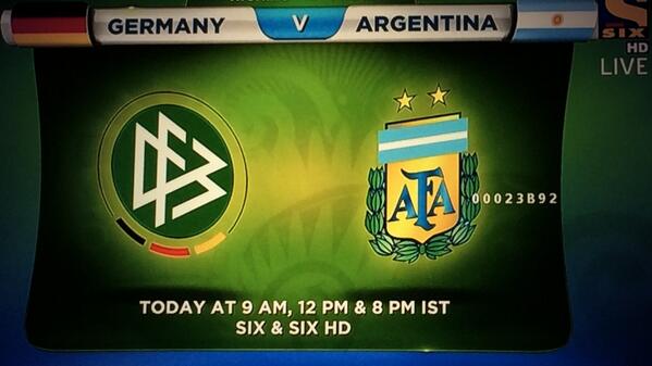 HLacewala's tweet photo. #FinalWorldCup http://t.co/C0Qpacy6QQ