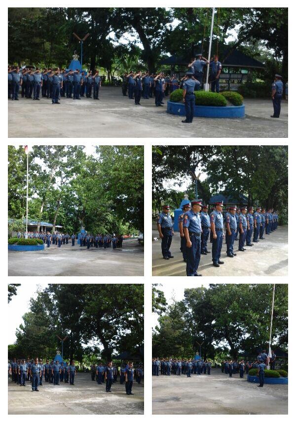 PcrSultan's tweet photo. SKPPO pers led by PSUPT ALDRIN ABILA, DPDA  conducts monday flag raising &amp; declares heightened alert status in aor.8 http://t.co/r5vugFBR3g