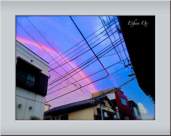 OxEthan's tweet photo. July 11,2014/rainbow http://t.co/Qk1HCfErfx