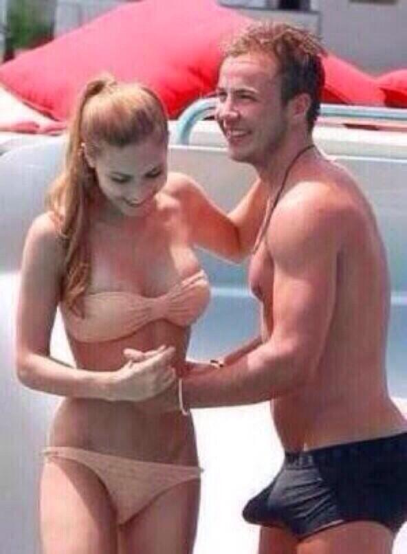 EPLBible's tweet image. Mario Götze right now