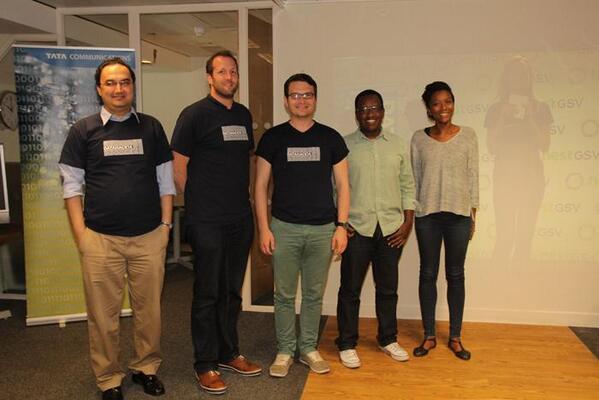 tata_comm's tweet photo. Still a big result yet to be decided tonight but these are our #datahack14 winners http://t.co/ITgK0DcqqT