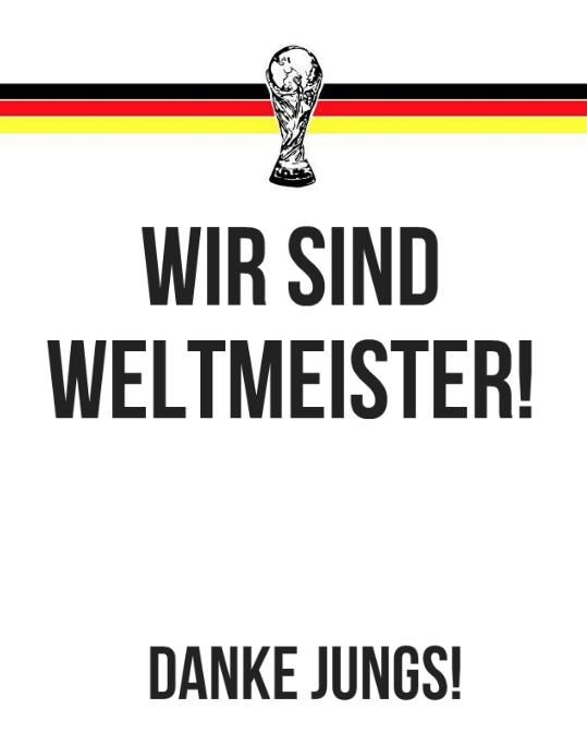 BILD's tweet photo. #WELTMEISTER http://t.co/Z3xkVnJNgW