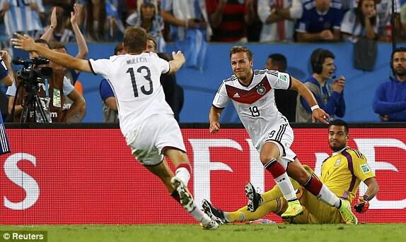 kabarbolanet's tweet photo. FT ET: Jerman 1-0 Argentina (Gotze 113')

#PialaDunia2014 http://t.co/Ahfk948QOK