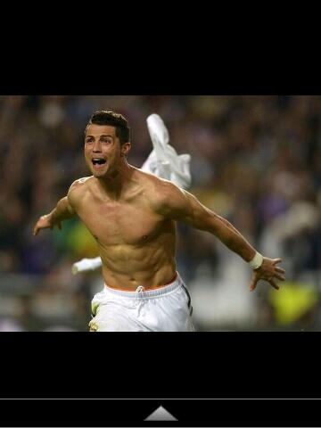 Mr_AyLee's tweet photo. Ronaldo when Mario Gotze scored that goal http://t.co/mxs9XRvaww
