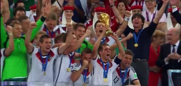 Msetiawan28's tweet photo. Congratulations #GER #WorldCup2014  @FIFAcom http://t.co/CKDIcgTYam