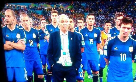 When you and your mates aren't allowed into the party..