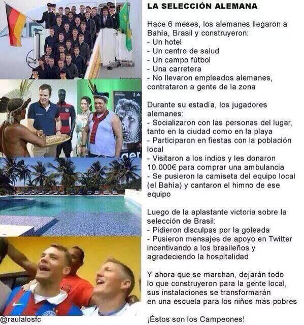 Para entender lo que son los alemanes: