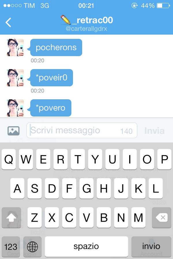 skylergdrss's tweet photo. la mia piccola dislessica💕 http://t.co/8UalOUNQ4R