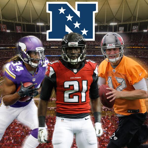 NFL's tweet photo. Cordarrelle.. Desmond.. Josh..

14 NFC players set for BIG seasons in 2014 (via @NFL_ATL): http://t.co/gFX8s4CL3J http://t.co/Mpvm0n95o7